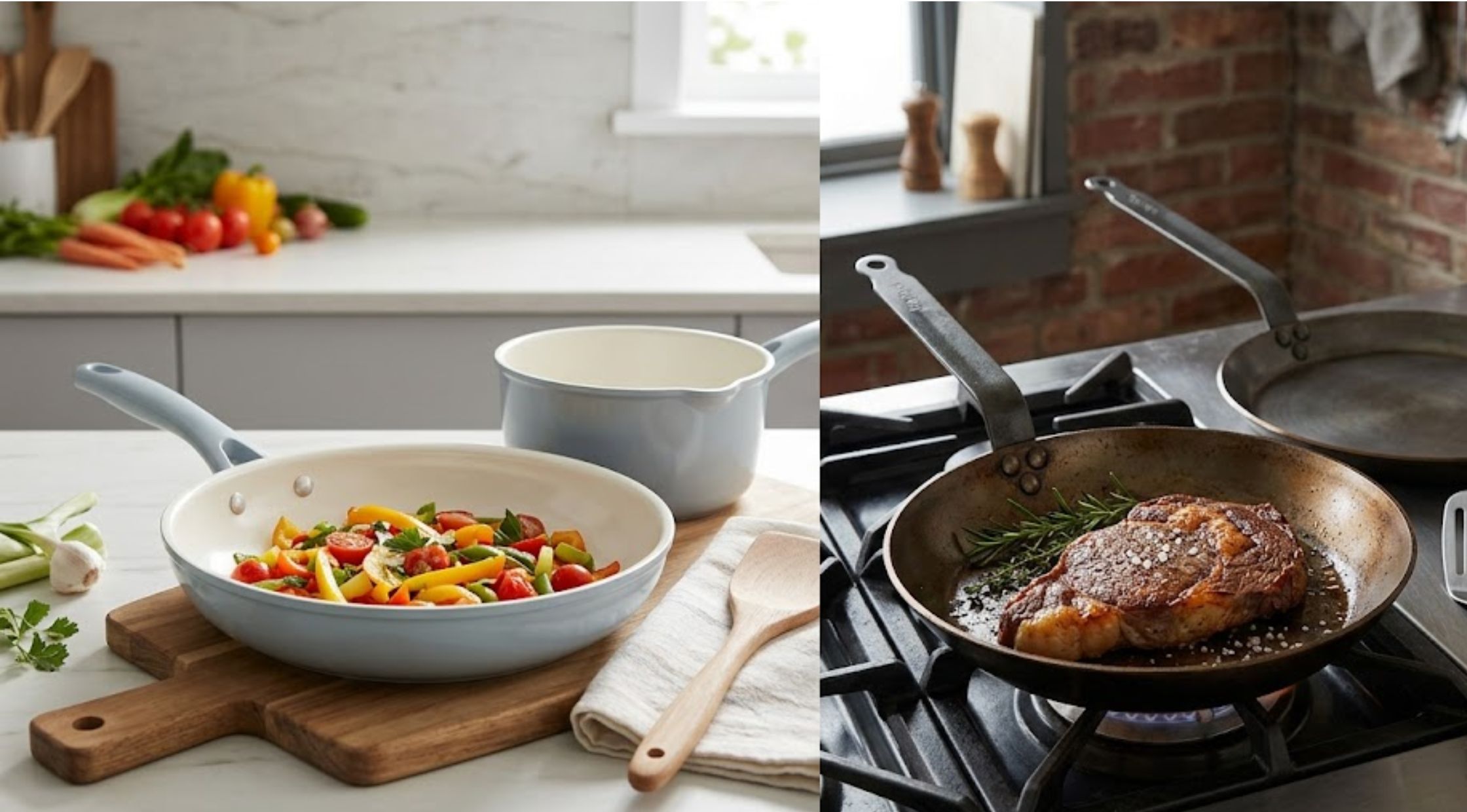 Ceramic Cookware or Carbon Steel Pots and Pans How to Choose the Best Cookware for Your Kitchen