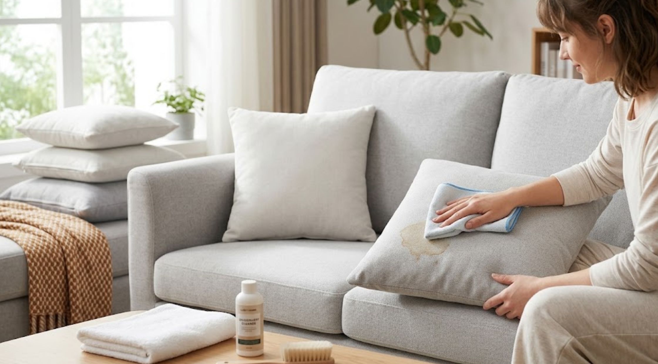 How to Clean Sofa Cushions and Keep Your Living Room Fresh