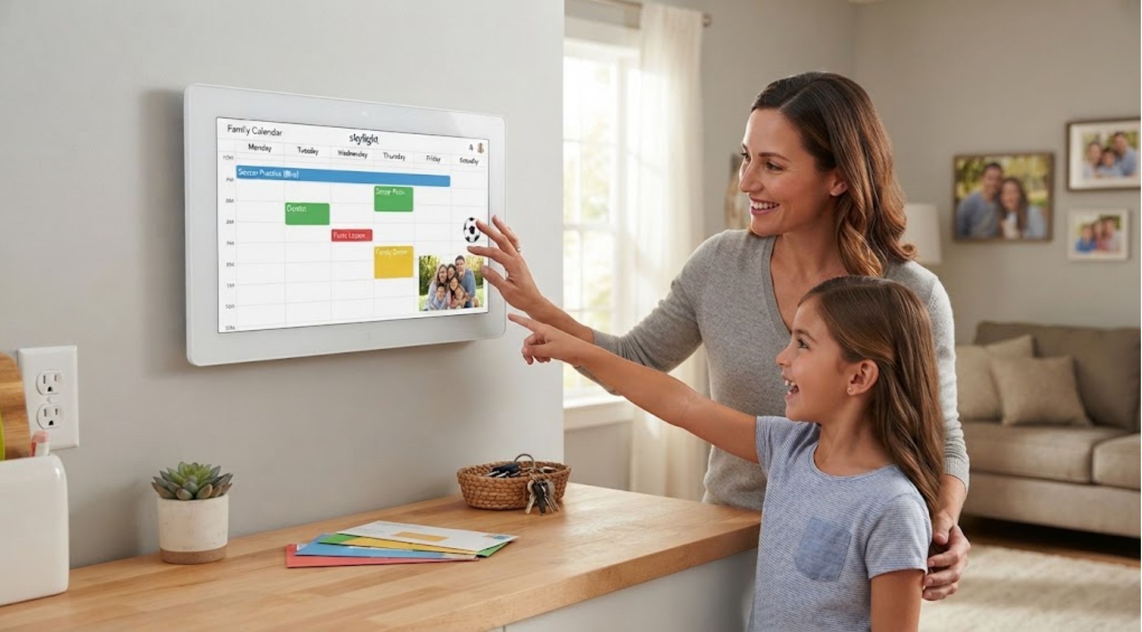 How to Organize Family Life With a Skylight Calendar