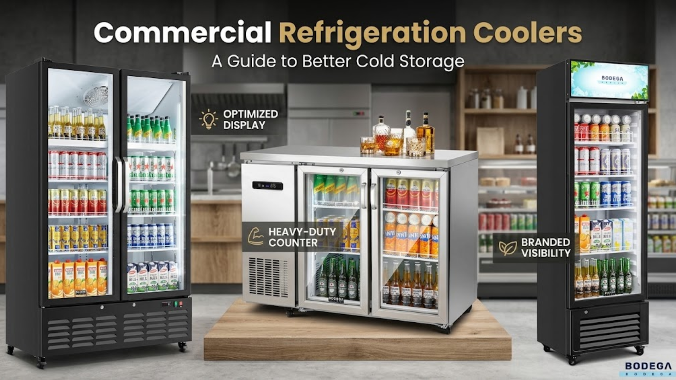 Commercial Refrigeration Coolers for Efficient Business Storage | BodegaCooler